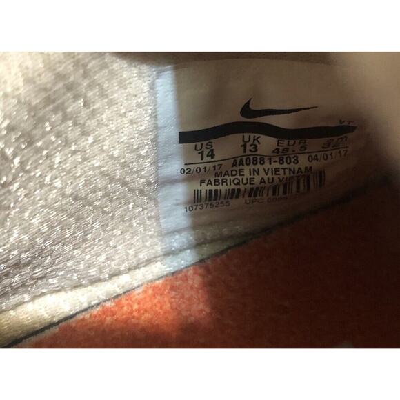 Nike Free Trainer V2 Shoes Men's 14 Week Zero "Clemson Tigers" AA0881-803 - Picture 13 of 13